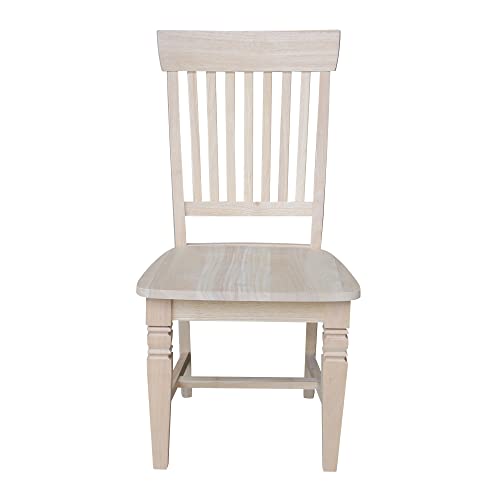 International Concepts Tall Java Chair, Unfinished IC International Concepts