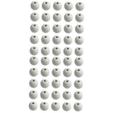 Tofficu 1000 Pcs Wooden Round Balls Unfinished Loose Beads Wood Balls DIY Wood Craft Beads Natural Beads Wooden Beads Bulk Wooden Slices Dics Log Tofficu