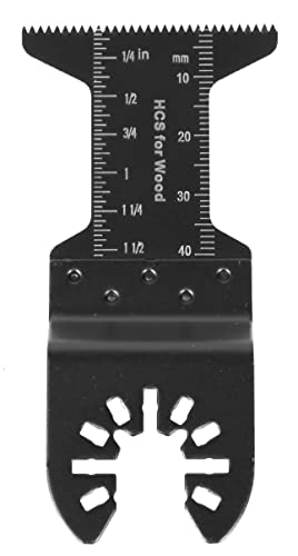 WEN MTB008 8-Piece Oscillating Multi-Tool High Carbon Steel Wood Blade Set WEN