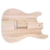 Unfinished Electric Guitar Body For Guitar DIY Accessory Maple Wood With Humbuck Pickup Hole Unfinished Guitar Body Electric Guitar Body Unfinished Youngy
