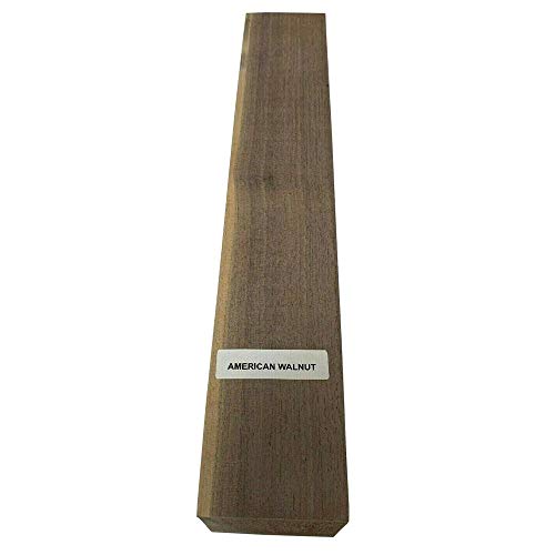 Pack of 2 Walnut Wood Turning Blank, Measuring 1-1/2 x 1-1/2 x 46 Inches