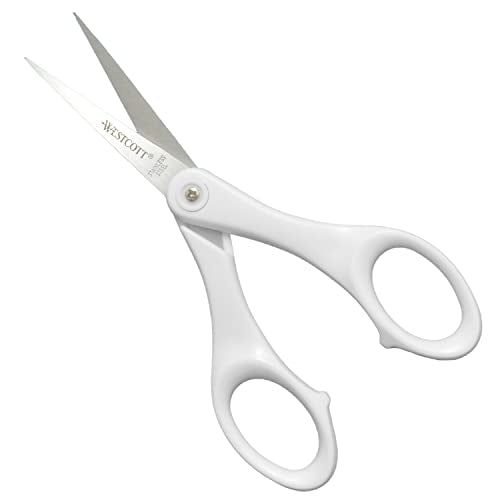 Westcott 00502 Die Cutting Crafting Tools Set with Crafting Tweezers, Detail Scissors, XL Scraper and Weeder Tool, 4 Piece Westcott