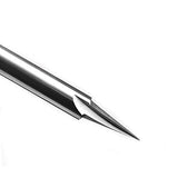 DashHound BRV20 Carbide V-Point Router Bit Wood Engraving Bit “V” 20 Deg with 1/4 Shank and 2” Overall Length 2D&3D Carving WoodArtSupply