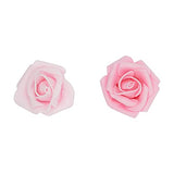 Bright Creations Artificial Roses in 2 Pink Colors, 2-Inch Faux Flower Heads for Crafts (200 Pack) Bright Creations