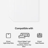 Cricut Printable Iron On for Light Fabrics - US Letter Size, (5ct), Printable HTV Vinyl for Inkjet Printer, Compatible with Cricut Maker, Expression, Cricut