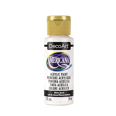 DecoArt Americana Acrylic Paint, 2-Ounce, White Wash DecoArt