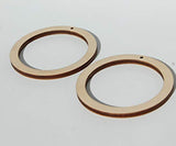 18 Unfinished Wood Laser Cutout Hollow Frame Earrings Jewelry Resin Acrylic Crafts Texan Wood Crafts