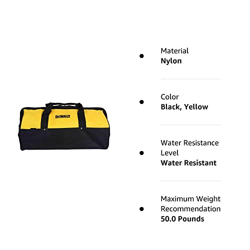DEWALT 24" Heavy-Duty Ballistic Nylon Contractor Tool Bag DEWALT
