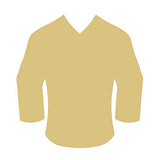 Jersey Hockey Cutout Unfinished Wood Sports Theme Sports Team Door Hanger Favorite Player MDF Shaped Canvas Style 3 Diverse Woodworking