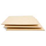 Baltic Birch Plywood, 3 mm 1/8 x 8 x 8 Inch Craft Wood, Bag of 8 B/BB Grade Baltic Birch Sheets, Perfect for Laser, CNC Cutting and Wood Burning, by Woodpeckers