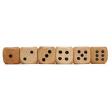 WE Games Wooden Dice with Rounded Corners - 100 Bulk Pack WE Games