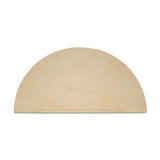 Half Circle Cutouts 16 inch, Pack of 3 Semicircle Wooden Cutouts for Crafts, Wood Signs & Unfinished Wood Door Hangers, by Woodpeckers Woodpeckers