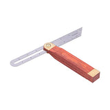 FTVOGUE Woodworking Bevel Adjustable Carpentry Square Bevel Gauge Movable 9in Sliding T Bevel Measurement Tool for Woodworking,Square FTVOGUE