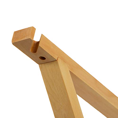 Rustic State Palma Wall Mount Wood Triangle Sconce Bracket for Plug in Hanging Pendant Light Lamp Cord Kit Fixture - DIY Shelf Project Decoration - Rustic State