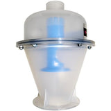 Assembled Quick Click Dust Separator with 5 Gallon Locking Collection Bin and Power Tool Adapter Set with 16 Ft. Hose Cen-Tec Systems