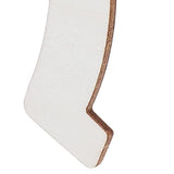 Wooden Cutouts, 24Pcs DIY Wood Horseshoe Shape Unfinished Cutouts Pendant Handmade Craft Decoration Yosoo