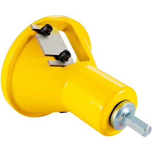 VEVOR Tenon Cutter, 1.5" / 38 mm Diameter, Premium Aluminum & Steel Log Furniture Cutter, with Dual Straight Blades & Button Screws Home Master Kit, VEVOR