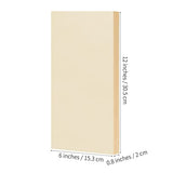 ADXCO 8 Pack Wood Panels 6 x 12 inch Wooden Canvas Board Unfinished Wooden Panel Boards for Painting, Arts, Pouring Use with Oils, Acrylics ADXCO