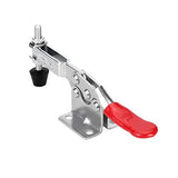 chfine 10 Pack Hold Down Toggle Clamps Woodworking Latch Antislip Red Hand Tool Holding Capacity Antislip Horizontal Heavy Duty Toggle Clamp 201B chfine