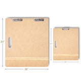 Falling in Art 13X17" & 23X26" Sketch Board Set, Drawing Tote Board for Artists with Sturdy Clip and Rubber Bands, Portable Art Clipboard for Falling in Art
