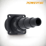 POWERTEC 70121 Tool Adapter for Shop Vac Wet/Dry Vacuums POWERTEC