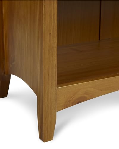 Camaflexi Shaker Style Solid Wood 6-Shelf Bookcase – 72 Inch Tall with Adjustable Shelving Camaflexi