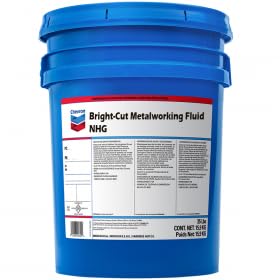 Chevron Bright-Cut NHG Metalworking Fluid, 5 Gal. Pail - WoodArtSupply