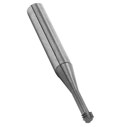 CNC End Mill Set, 3-Flute Metric 60° Tungsten Steel End Mill Engraving Milling Cutter CNC Router Bits Thread Milling Cutter M5x0.8xD6x50,Milling Garosa