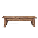 Alaterre Furniture Durango 60" L Wood Entryway/Dining Bench Alaterre Furniture