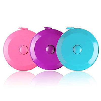 Tape Measure, Measuring Tape for Body Measurements Retractable, Tailor Sewing Medical Craft Cloth Fabric, Flexible Small Pocket Kid Size, 60-inch 1.5