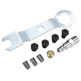 KUNTEC Air Rivet Tool Professional Heavy Duty Pneumatic Hydraulic Rivet Tool with 1/4" 3/16" 5/32" 1/8" Nose Pieces KUNTEC