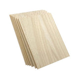 6 Pack MDF Wood Boards 11"x14"-1/4th inch Thick Wooden Planks, Double Sided Veneered MDF Sheet for Homemade DIY Crafts Cregugua