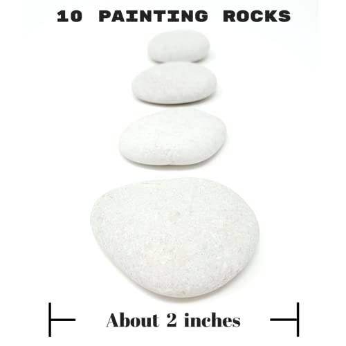 Rocks for Painting, Painting Rocks, Perfect For Rock Painting, 10 Smooth Rocks For Painting Capcouriers