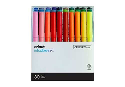 Cricut Infusible Ink Pen Set (0.4), (30 ct), Multi, One Size - WoodArtSupply