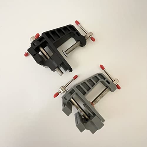 BUYSK Mini Table Clamp Small Hobby Bench Vice for Repairs Modelling Painting and Crafting (Black) BUYSK