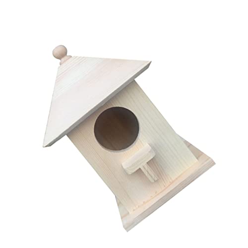 NOLITOY 2 Pcs Unfinished Bird Houses Unfinished Wood Birdhouse Kits Crafts for Kids Bird Houses for Outside Bird Feeders for Outside Hanging Outdoor NOLITOY