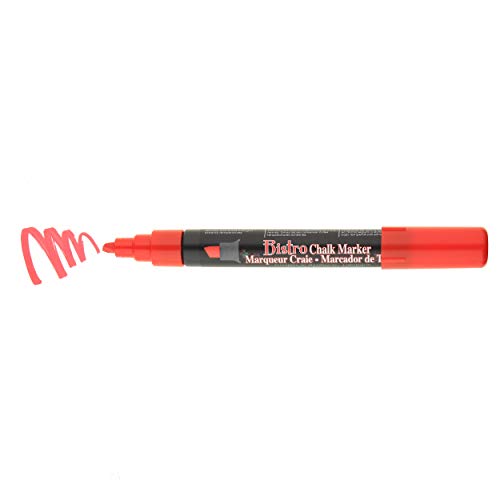 Uchida 483-C-2 Chisel Tip Bistro Chalk Marker, Red - WoodArtSupply