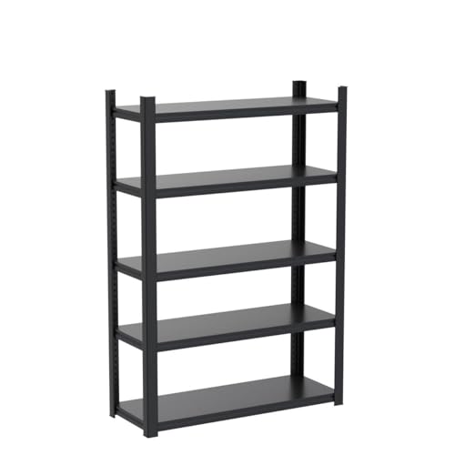 SFTORMAS 18" D X 47.24" W X 78" H Garage Shelving,5-Tier Adjustable Heavy Duty Garage Storage Shelves,for Garage Kitchen Office Warehouse Basement - WoodArtSupply