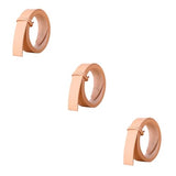 NOLITOY 3pcs Unfinished Leather Strap Watch Bands for Women Fajas Para Hombres Belt Leather Wrap Belt Leather Strips for Belts Mens Belts Diy NOLITOY