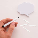 VICASKY 20pcs Acrylic Marker Pen Replacement Tip Plastic Paint Pen Tip 0.7mm Universal Marker Pen Tips 0.7mm VICASKY