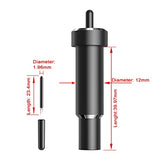 Explore Deep Cut Blade Compatible with Explore 3/Air 2/Air/One/Maker 3/Maker/Venture Aosry Deep Point Blade and Housing for Cutting Thick AOSRY