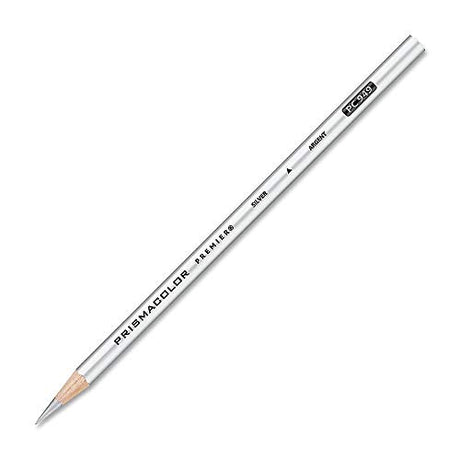 Prismacolor Premier Colored Pencil, Silver (PC 949), 12 Count (Pack of 1) Prismacolor