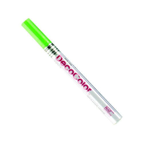 Uchida 200-C-11 Marvy Deco Color Fine Point Paint Marker, Light Green - WoodArtSupply