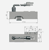HQRP Multi-Purpose Router Table Power Switch, Dust Control Switch, Power Tool Switch, 15A 125V UL Listed HQRP