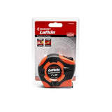 Crescent Lufkin 1" x 25' P1000 Series Hi-Viz Orange Engineer's Yellow Clad A4 Blade Power Return Tape Measure - PHV1425DN Lufkin
