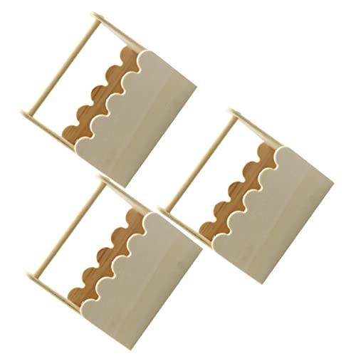 Kisangel 9 pcs Small Blank Basket Food Storage Basket Unfinished Hand Basket Kids Crafts Toys Mini Flower Basket Kids Painting Toy Flower Planter Kisangel