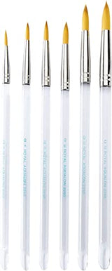 Aqualon Royal & Langnickel Round Artist Brush Set, 6-Piece Aqualon
