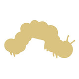 Caterpillar Cutout Unfinished Wood Insect Metamorphosis Chrysalis Butterfly Worm MDF Shape Canvas Style 1 Diverse Woodworking