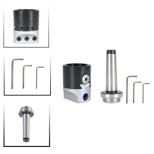 MT3-Metric12 Boring Head 2 Inch High Carbon Steel with 3Pcs Hex Keys for Boring and CNC Milling Machines findmall