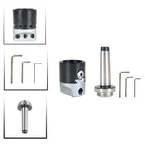 MT3-Metric12 Boring Head 2 Inch High Carbon Steel with 3Pcs Hex Keys for Boring and CNC Milling Machines findmall